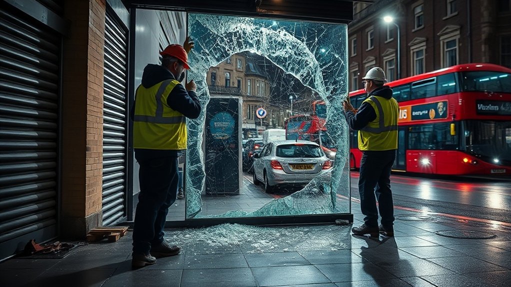 Emergency Shop Front Repair Amersham