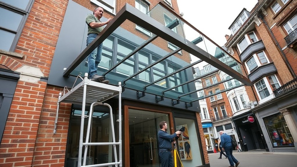 Shopfront Canopy Amersham