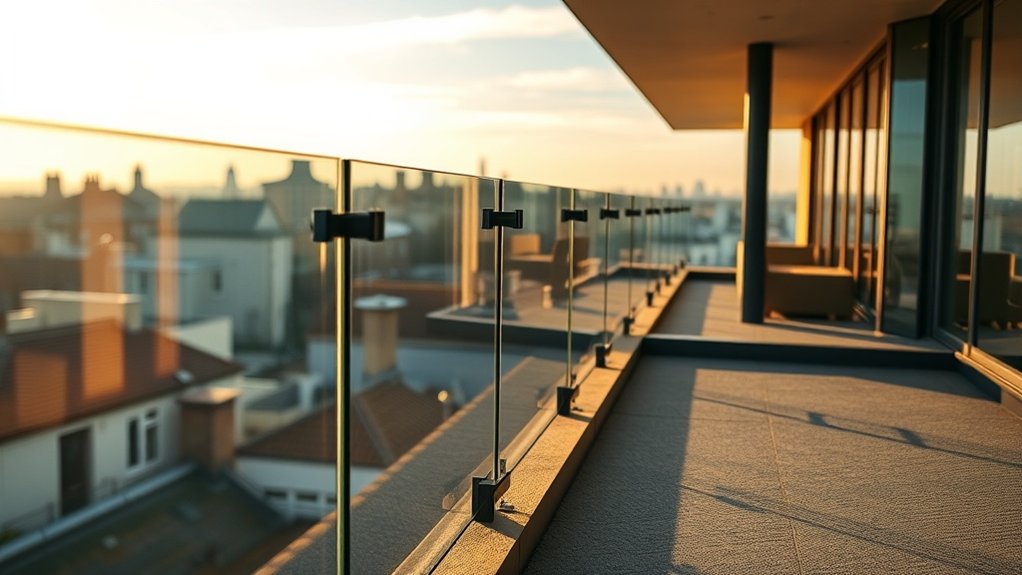 Terrace Glass Balustrades Amersham